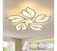 Comely 45W 6000LM 5 Pétalos Plafón LED Techo con APP y Mando a Distancia