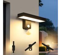 Comely Aplique Pared Exterior con Sensor de Movimiento 17W 3000K