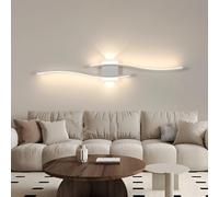 Comely Aplique Pared Interior LED, 27W 3000LM Blanco Línea Lámpara de Pared