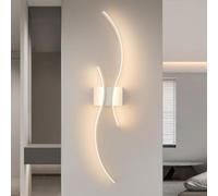 Comely Aplique Pared Interior LED, 27W 3075LM Lámpara de Pared Blanco 3000K