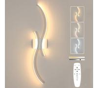 Comely Aplique Pared Interior LED, 32W Lámpara de Pared Regulable Blanco