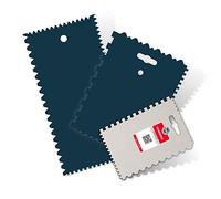 COMENSAL® Juego de 3 Espátula dentada de plástico - Espátula con Dientes - Herramienta de Mano para yeso/pegamento - en Plástico - Made in EU