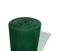 COMERCIAL CANDELA FELPUDOS Y ALFOMBRAS - Malla Red Plástica Cuadrada Para Balcones y Terrazas Multiusos 280GR | Color Verde | Medidas Al Corte | Cuadrados de 5x5mm 10x10mm 20x20mm
