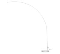 Ideal Lux lámpara de pie LED Comet, blanco, metal, altura 210 cm
