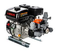 Comet MTP BPX25 PP - Motobomba para pulverización - Motor Loncin G200F - Versión para ácidos y productos químicos
