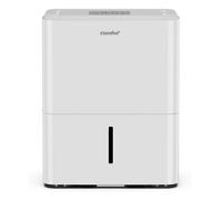 COMFEE' Deshumidificador Casa Molde 12L/24h, apto hasta 20㎡, bidón de 2L, deshumidificación continua, filtro lavable, R290, CF-DEHU-12