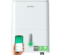 COMFEE' Deshumidificador de Humedad interior 20L / 2-EN-1 Purificador Eléctrico Silencioso con Ionizador, App/WIFI, 4 modos, Bajo Consumo con Depósito Extraible | Easy Dry 20 hasta 52 m² / 150 m³