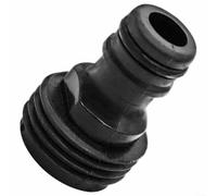 ComfyHarbor Adaptador de manguera roscado macho de 3/4 pulgadas, conexión rápida para riego de jardín, para grifo de 26,5 mm G de 3/4 pulgadas, conector de tubería de agua de plástico para sistema de