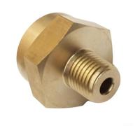 ComfyHarbor Adaptador Gas Butano Propano para latón 1/4 NPT a UNEF Adaptador(1pcs)