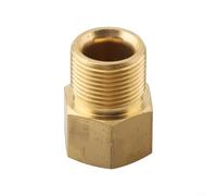 ComfyHarbor Adaptador métrico M22 de 15 mm macho a M22 14 mm hembra, conector de lavadora a presión de latón, para accesorios de manguera de limpieza de alta presión, herramienta de conversión de