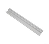 ComfyHarbor Aleación de aluminio 45 tipo T ranura ingletadora pista con escala para mesas de enrutador, sierras de mesa y sierras de cinta, ranura de fijación, herramienta de carpintería, 30 cm, 40 cm