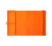 ComfyHarbor Almohadilla de silicona para parrilla, alfombrilla resistente al calor, con bandeja de goteo, para Weber, parrillas de carbón, antideslizante para protector de superficie, para espátulas