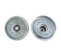 ComfyHarbor AM119553 Drive, rueda de polea loca de metal, 117,5 mm para 717A 717E 727A 7G18 7H17 7H19 para correa de cortacésped F510 F525, repuesto de pieza tensora