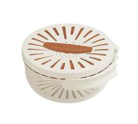 ComfyHarbor Cesta de drenaje de 2 en 1, recipiente colador de tazón de lavado de frutas, con mango plegable, tapa giratoria, para drenaje eficiente del agua, herramienta de cocina, para ensalada de