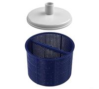 ComfyHarbor Cesta de skimmer de piscina y juego de placa de vacío, para, para Hayward SP1082 SPX1082CA SP1106, reemplazo de filtro ABS de 7 pulgadas con junta, para piscinas en el suelo (azul)