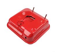 ComfyHarbor Conjunto de tanque de 3.6L con tapa y filtro para GX140 para GX160 para motores GX200, tanque de gas de repuesto de hierro grueso (rojo)