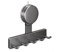 ComfyHarbor Ganchos de ventosa fuertes, para montaje en pared, sin taladro organizador de cocina, con mecanismo de giro y bloqueo, Para el soporte de utensilios ABS y TPE, para almacenamiento de baño