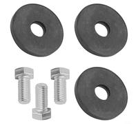 ComfyHarbor Juego de pernos y arandelas de cubierta compatible con tractores LT180 LT190 GX255 GX325 GX355 FH531V, kit de hardware de 6 piezas para montaje de cubierta de cortacésped, piezas de