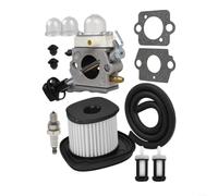 ComfyHarbor Kit Carburador BG86 con para filtro Aire y Línea Combustible | Incluye carburador, para filtro aire HD2, línea combustible, bujía y filtros, solución en uno