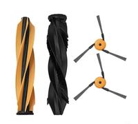 ComfyHarbor Kit de cepillos de repuesto para X60 Max Ultra, paquete de 4 cepillos principales y laterales, diseño de nailon antienredos para una limpieza eficiente de bordes, instalación sin