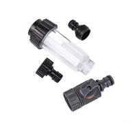 ComfyHarbor Kit de filtro de lavadora de alta presión, con válvula y conector de acoplamiento, G3/4, para Karcher, sistema, para RV, para caravana, barco, bomba de jardín y equipos de limpieza al aire