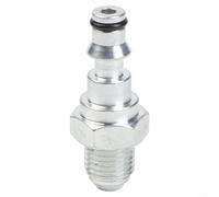 ComfyHarbor Manguera de lavado a presión de liberación rápida, para adaptador M22, compatible con lavor para limpiadores Vax, pieza de repuesto de conector plateado de aleación de 22 x 12 x 9 mm (para