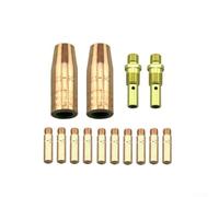 ComfyHarbor MIG - Kit de accesorios para soplete de soldadura Magnum 100L, cable de 0.04 pulgadas, incluye 10 puntas, 2 boquillas de gas, 2 difusores, compatible con SP-140T/180T y Power MIG 140C/180C