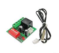 ComfyHarbor Módulo controlador de 12 V CC con chip STM8, interruptor de termostato ajustable precisión de 0.1 °C, histéresis de 1 a 10 °C para calefacción, enfriamiento, incubadora, hábitat para