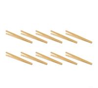 ComfyHarbor Pinzas de madera para tostadas de alimentos, ensalada, té, azúcar, hielo, utensilios de cocina naturales de 18 cm, herramienta resistente al calor para desayuno, barbacoa, fiesta, cocina