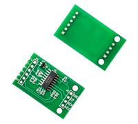 ComfyHarbor Sensor de peso de celda de carga con módulo HX711, convertidor AD de 24 bits para báscula electrónica, capacidad de 10 kg o 20 kg, medidor de tensión de metal plateado para proyectos de
