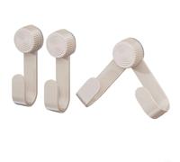 ComfyHarbor Soporte para tapa de olla con ventosa gris | Almacenamiento de tabla de cortar montada en la pared, sin taladro, colgador de utensilios de doble ranura de acero