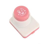 ComfyHarbor Sushi Nori - Herramienta perforadora para bolas de arroz, accesorio de caja de algas marinas con cara sonriente, color rosa, 5,5 x 4,3 cm