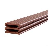 ComfyHarbor Tira de sellado de puerta tipo D, burlete insonorizado de 6 m para reducción de ruido y polvo, sellador de silicona resistente al desgaste para marco de oficina en casa/20 x 10 x 5 cm (B)