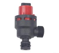 ComfyHarbor Válvula de seguridad de caldera de gas, válvula de alivio de presión para horno de calefacción montado en la pared, compatible con calentadores Ariston, rojo, negro, tamaño estándar