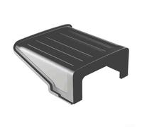 Comgooldool Cámara CCTV al aire libre Sun Rain Shield para Hikvision para anillo de nido para arlo Dome Robusto ABS Weather Guard Housing Cover Accesorio de seguridad Blanco (negro)