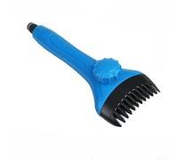 Comgooldool Cepillo de limpieza de filtro de piscina, herramienta de mano con 10 boquillas para una rápida eliminación de desechos, para filtros de cartucho estándar para spa y piscina, diseño ABS