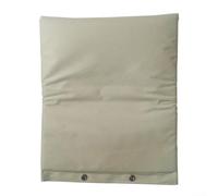 Comgooldool Cubierta aislante para grifo, tela Oxford 600D, antihielo para bolsa de iones para tuberías al aire libre, resistente a la intemperie, envoltura térmica con seguridad Er y ojales, 63 x 77
