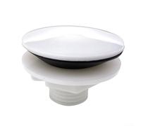 Comgooldool Cubierta de agujero de fregadero a prueba de fugas para agujero de grifo de lavabo de cocina, tapón sellado de plástico con opciones de diámetro de 1.5 pulgadas/1.7 pulgadas, diseño fácil