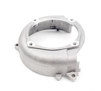 Comgooldool Cubierta lateral del volante de inercia del metal para GX35 Four- Cortacésped 140 cepillo protector del motor 19611-Z0Z-000 Ive Shell fácil instalación plata