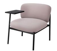 COMHOMA Sillón de Relax Moderno con Patas de Metal, sofá Individual para salón, Dormitorio, jardín, Color Lila