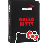 COMIX & HELLO KITTY - Agenda 2027 de 16 meses, edición limitada, con cubierta acolchada suave con parches brillantes, 576 páginas y pegatinas, 12 x 16,5 cm