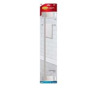 Command BATH51-SN-ESF - Toallero Adhesivo sin Taladro, Colgador Toallas, Color Plateado