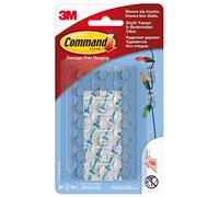 Command Percha transparente 17006Clr, tamaño mini