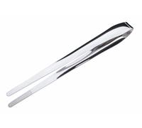 Commichef Pinzas de cocina chapadas en cromo de lujo, acero inoxidable, 24 cm
