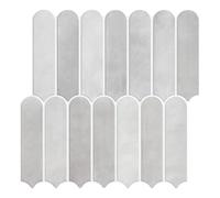 Commomy 10 Piezas Azulejos Adhesivos Cocina Baño Azulejos de Pared 3D, 30 x 30 cm, Matte, PVC Paneles de Pared Autoadhesivos Baldosas para Cocina, Baño, Decoración de Interiores