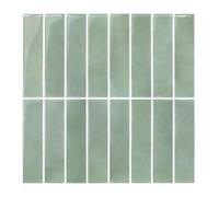 Commomy Azulejos Adhesivos Cocina y Baño 3D, Vinilo Autoadhesivo Peel and Stick Impermeable, Baldosas Adhesivas Pared Paneles Decorativos para Cocina y Baño, 10 Piezas 30,5 x 30,5 cm