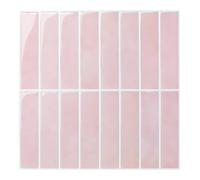 Commomy Azulejos Adhesivos Cocina y Baño 3D, Vinilo Autoadhesivo Peel and Stick Impermeable, Baldosas Adhesivas Pared Paneles Decorativos para Cocina y Baño, 10 Piezas 30,5 x 30,5 cm