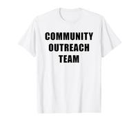 Community Outreach Team - Christian Church Staff & Volunteer Camiseta gráfica económica