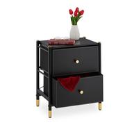 Comoda cajonera moderna aparador elegante mueble auxiliar 2 puertas compacto