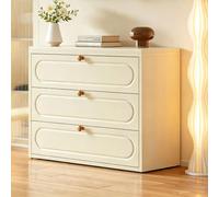 Comoda Dormitorio de 3/4/5 Cajones Cajoneras Interior Armarios con Panel Metalico Mango de Color Antivuelco Guías Metálicas Armario de Almacenamiento para Salón Recibidor Entrada Armario C,60*40*75CM